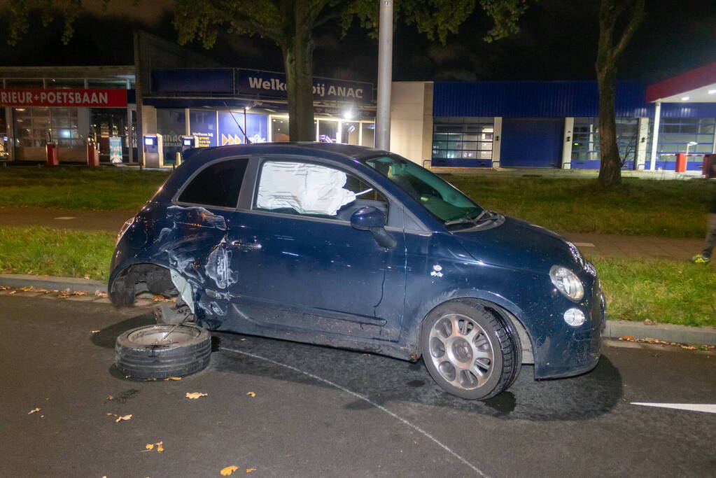 Gewonde bij eenzijdig ongeval