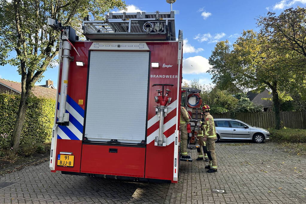 Fikse schade aan schuur door omvallende boom