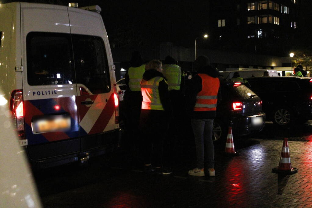 Politie en Douane houden verkeerscontrole