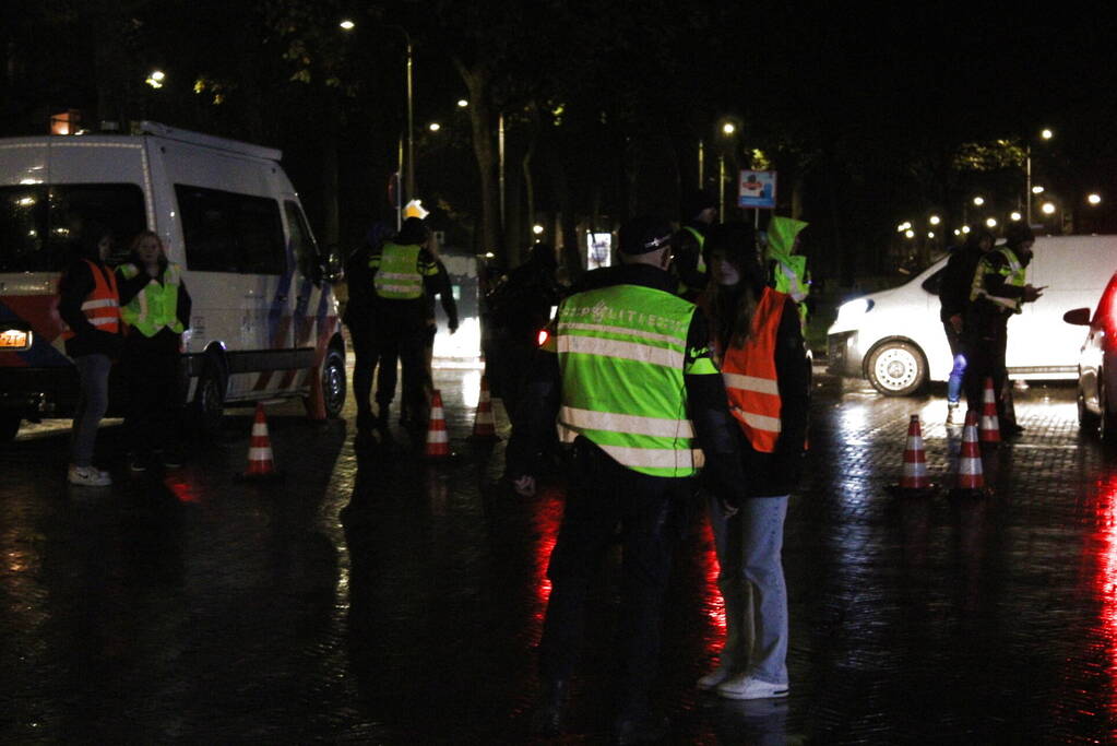 Politie en Douane houden verkeerscontrole