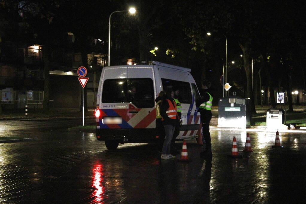 Politie en Douane houden verkeerscontrole