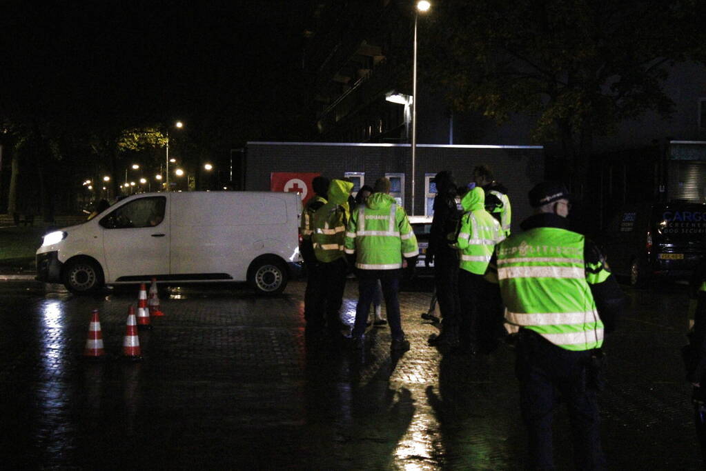 Politie en Douane houden verkeerscontrole