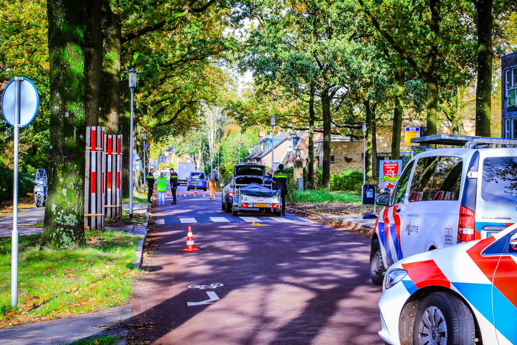 Fietsster overleden bij verkeersongeval