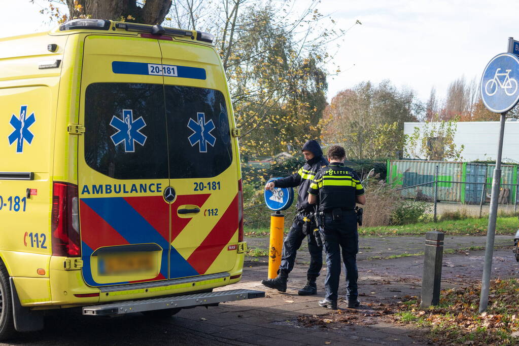 Scooterrijder gecontroleerd na harde val