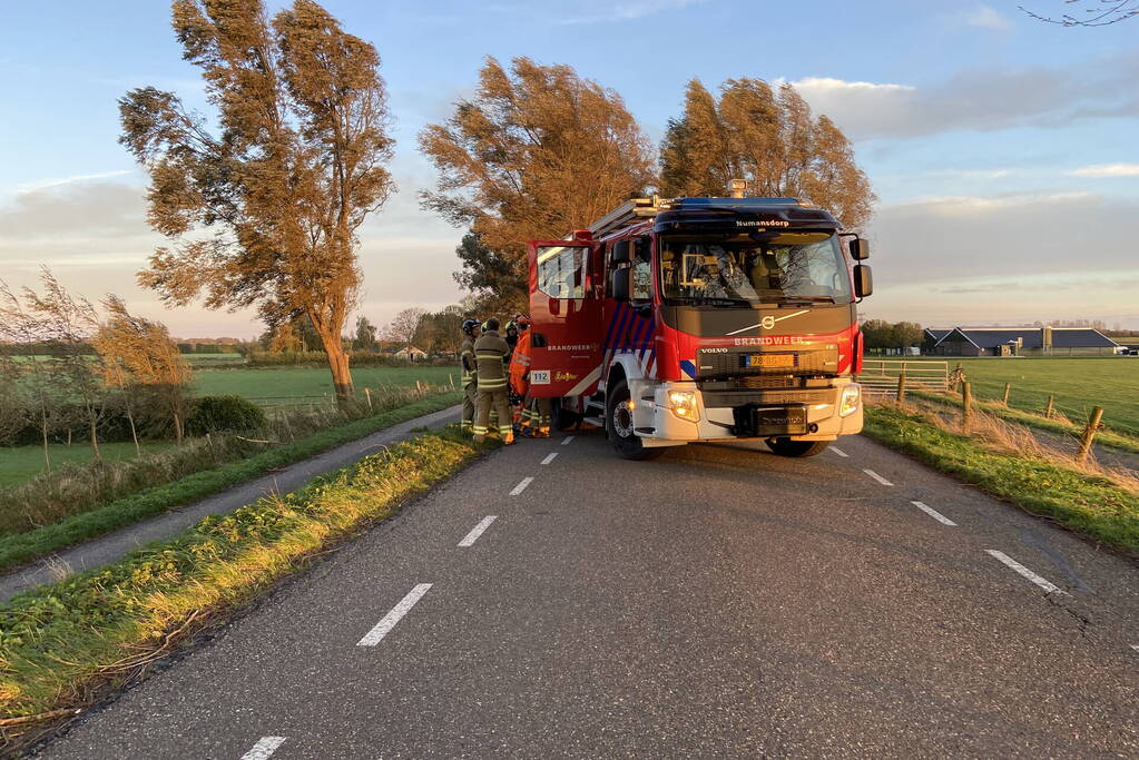 Brandweer ingezet voor afgebroken tak