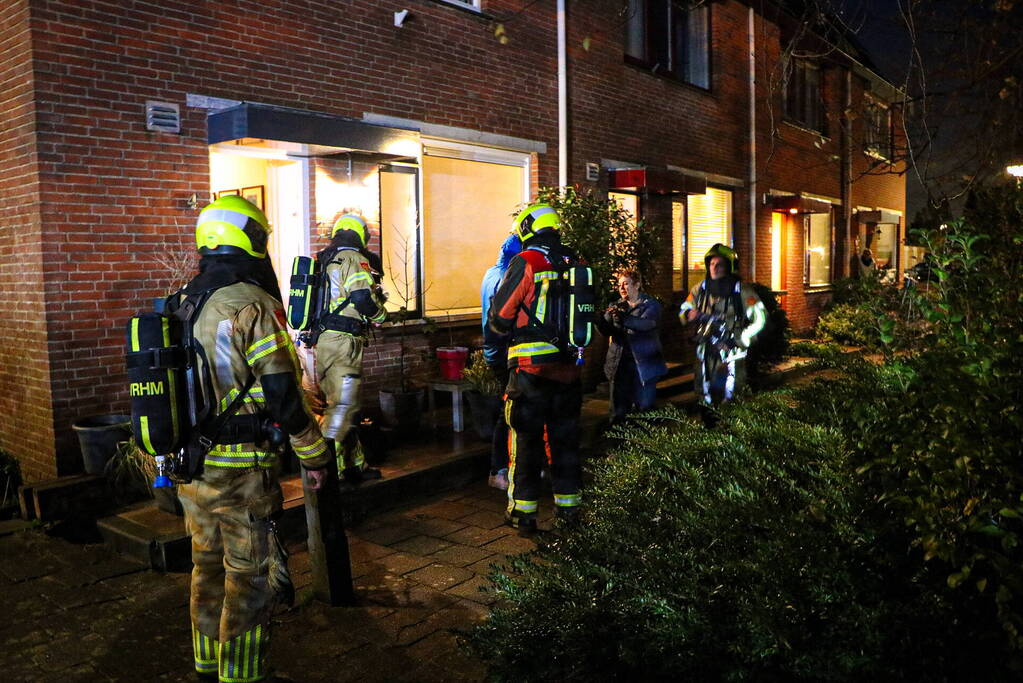 Onderzoek naar gaslekkage in woning