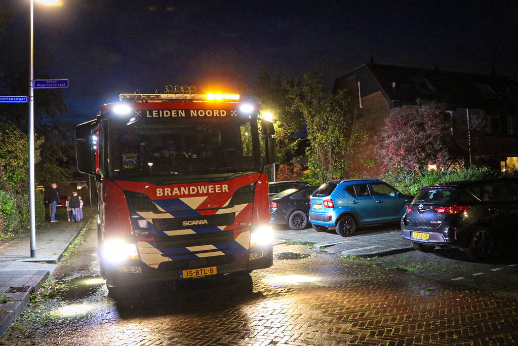 Onderzoek naar gaslekkage in woning