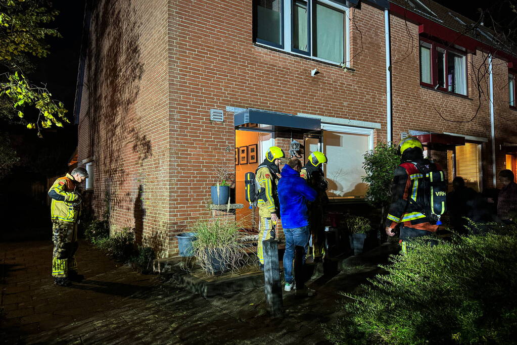 Onderzoek naar gaslekkage in woning