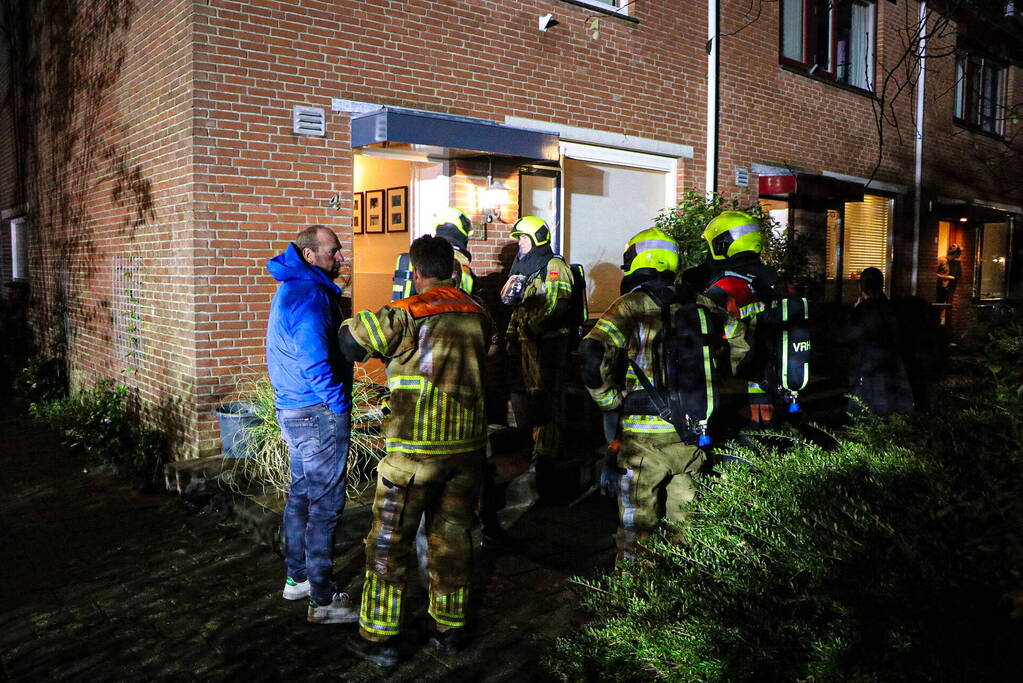 Onderzoek naar gaslekkage in woning