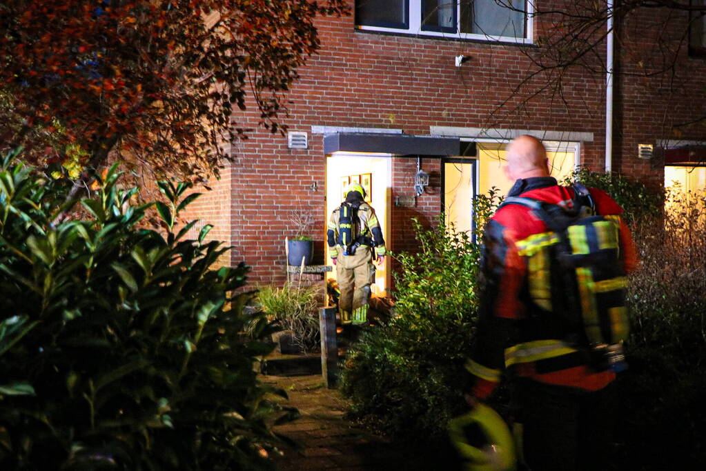 Onderzoek naar gaslekkage in woning