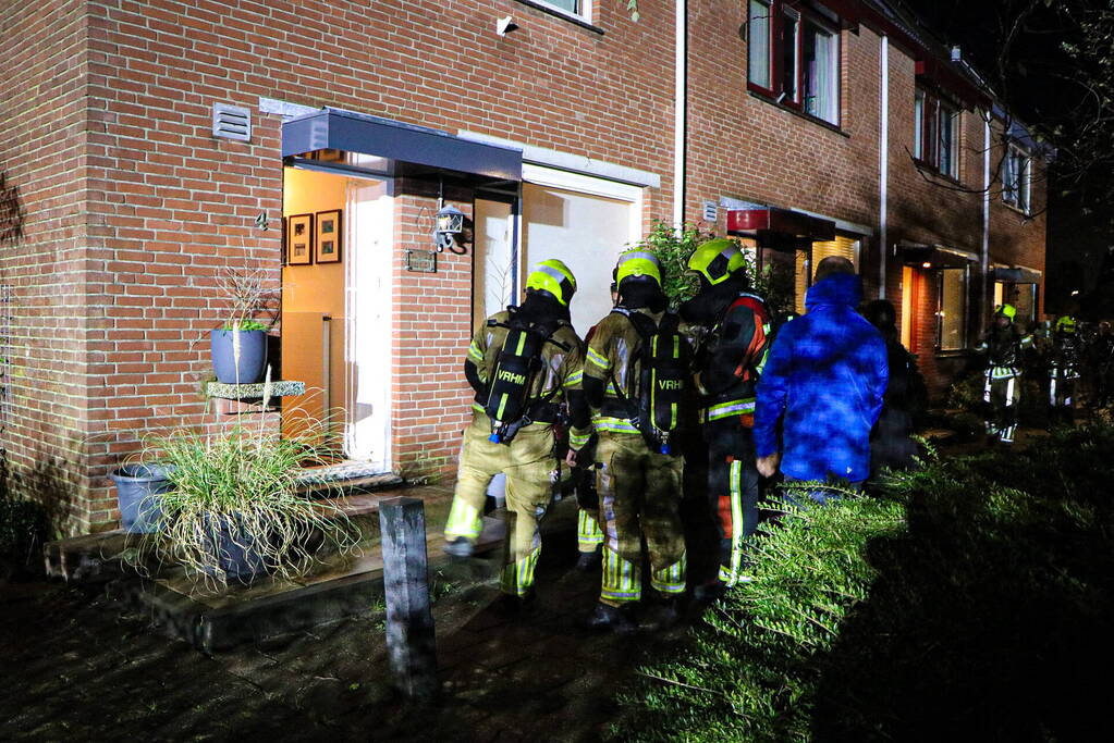 Onderzoek naar gaslekkage in woning