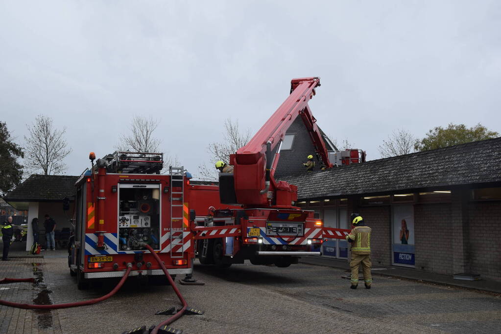 Winkelpand ontruimt vanwege rookontwikkeling