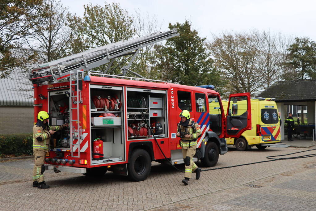 Winkelpand ontruimt vanwege rookontwikkeling