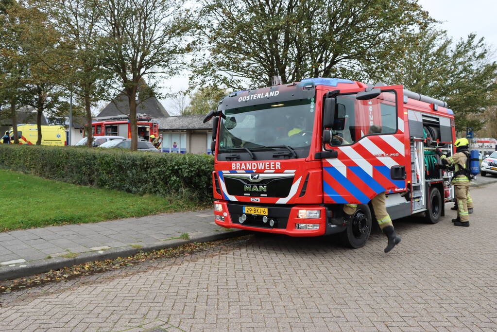 Winkelpand ontruimt vanwege rookontwikkeling