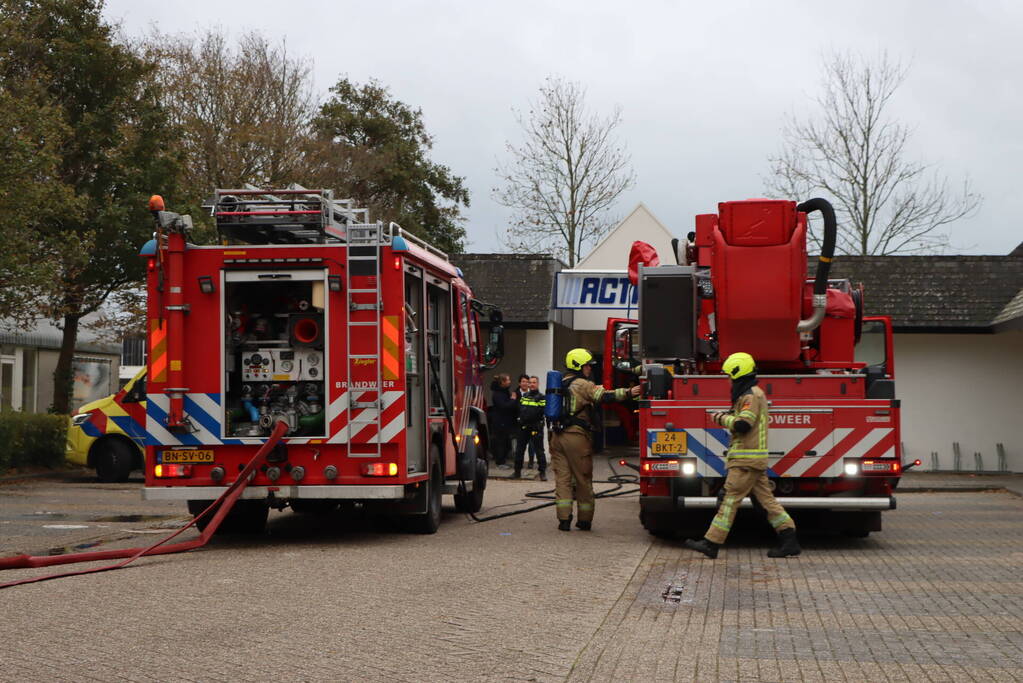 Winkelpand ontruimt vanwege rookontwikkeling