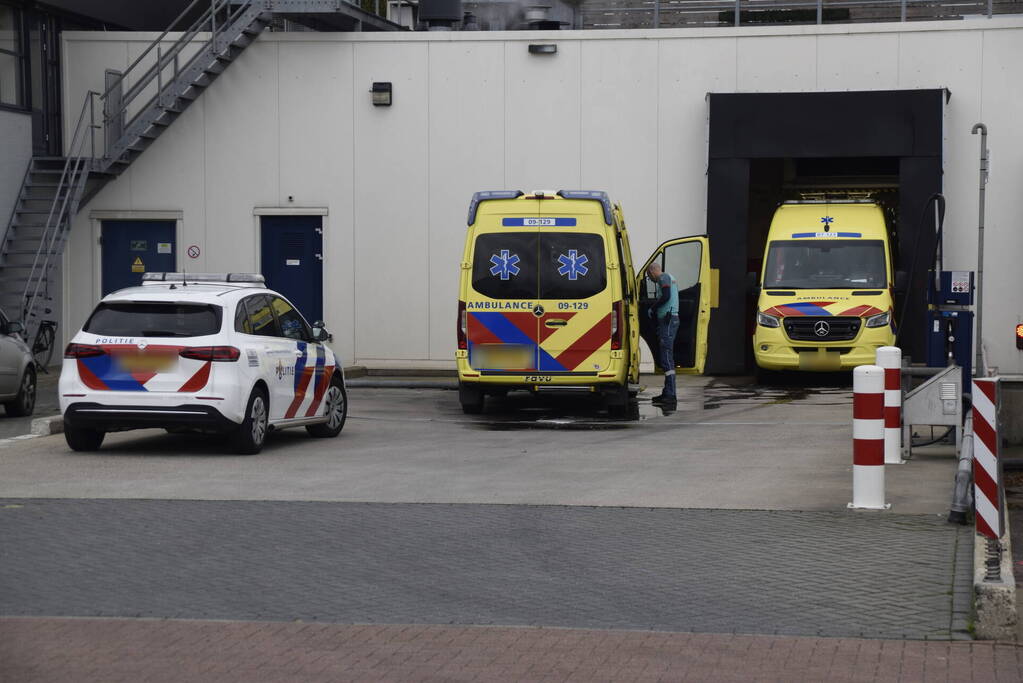 Traumateam ingezet voor incident in bedrijfspand