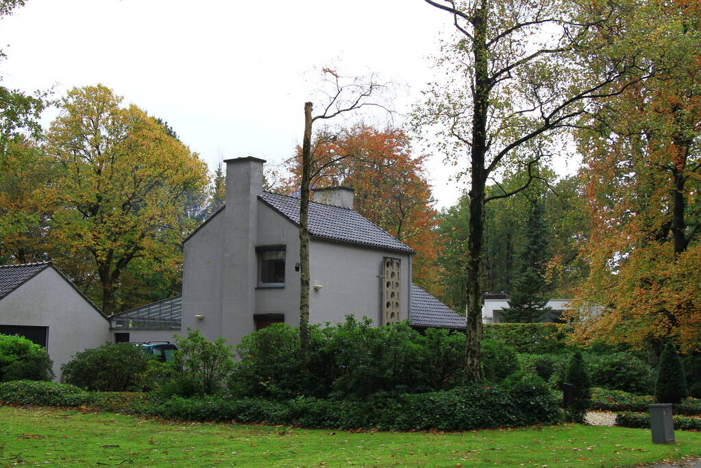 Rookontwikkeling bij brand in schoorsteen