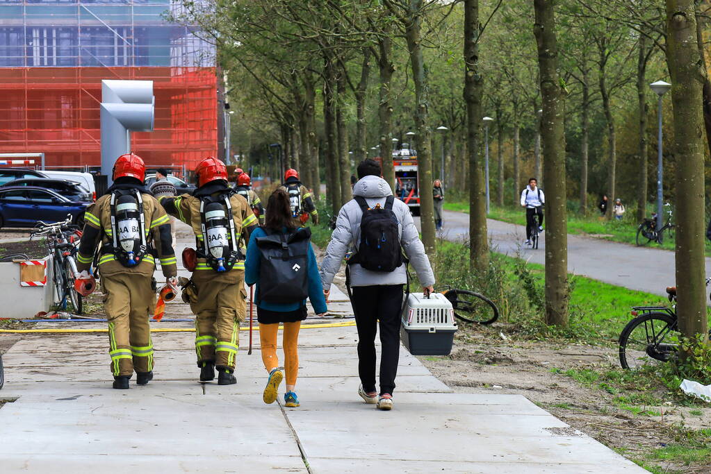 Bouwvakkers gewond door steekvlam uit meterkast