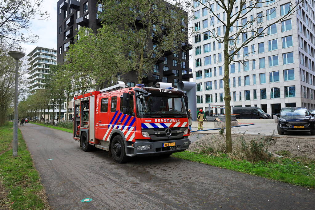 Bouwvakkers gewond door steekvlam uit meterkast