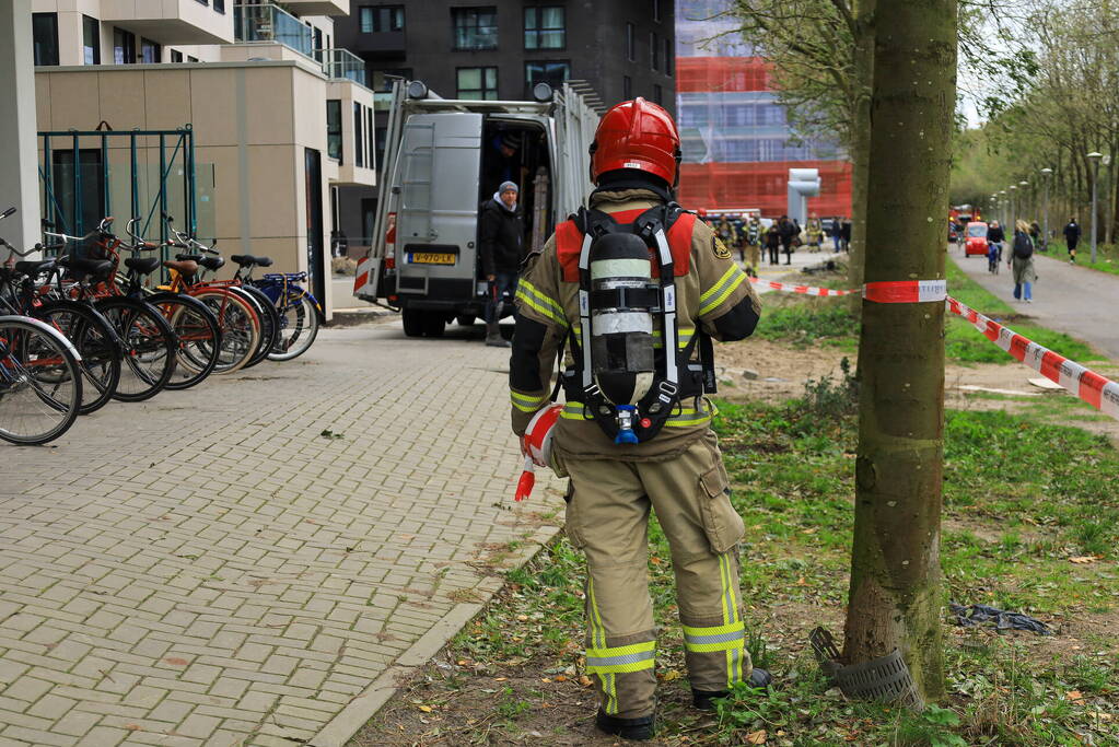 Bouwvakkers gewond door steekvlam uit meterkast