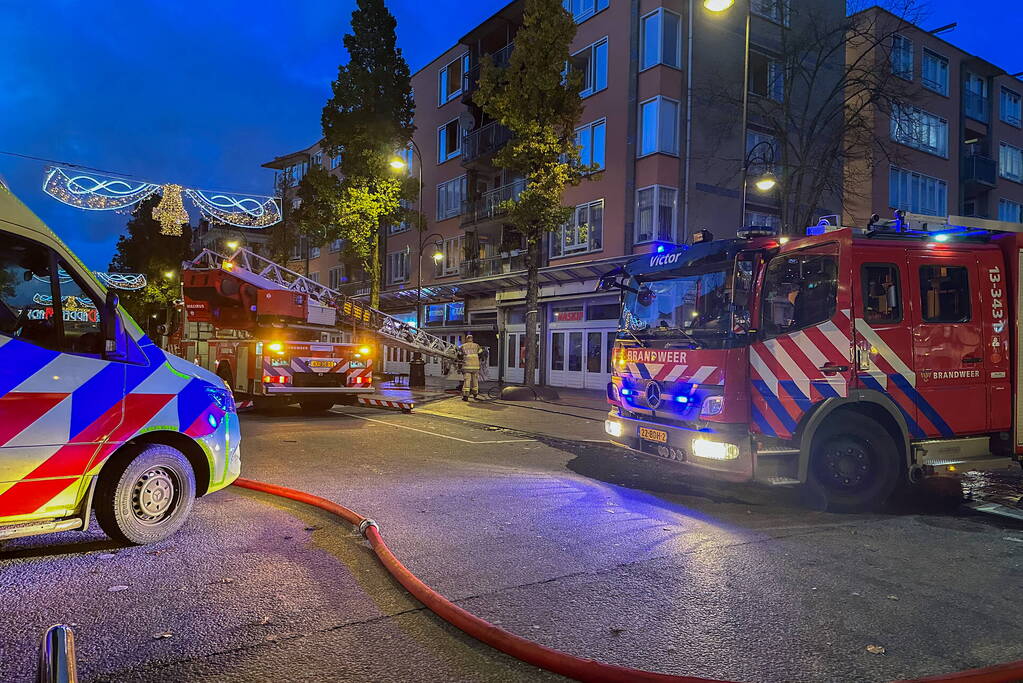 Veel schade bij brand in appartement