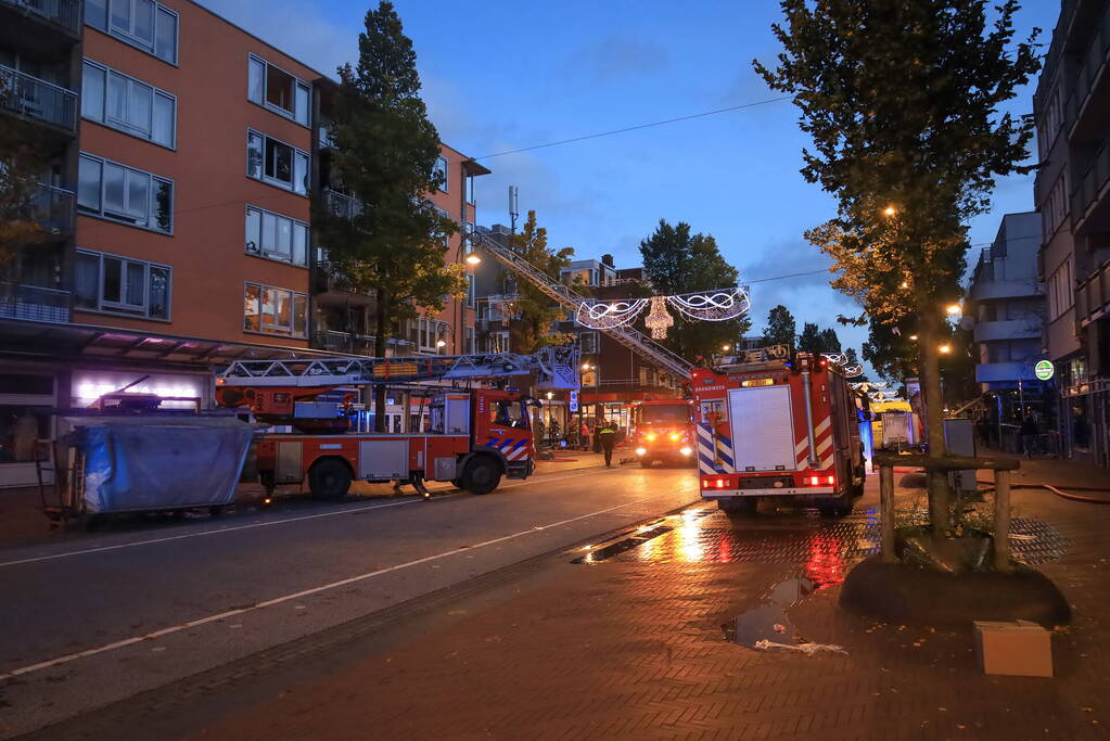 Veel schade bij brand in appartement