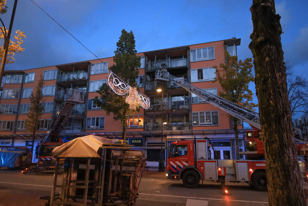 Veel schade bij brand in appartement