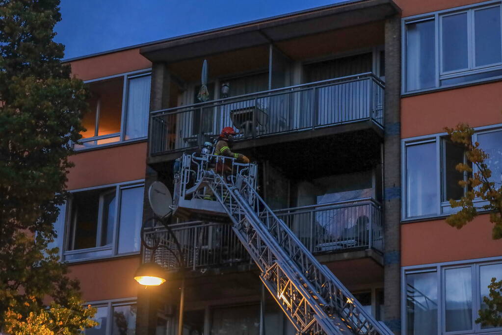 Veel schade bij brand in appartement