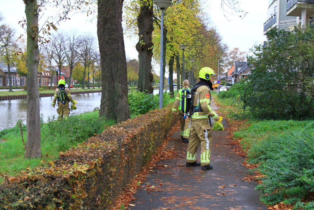 Onderzoek naar mogelijke brand in appartementencomplex