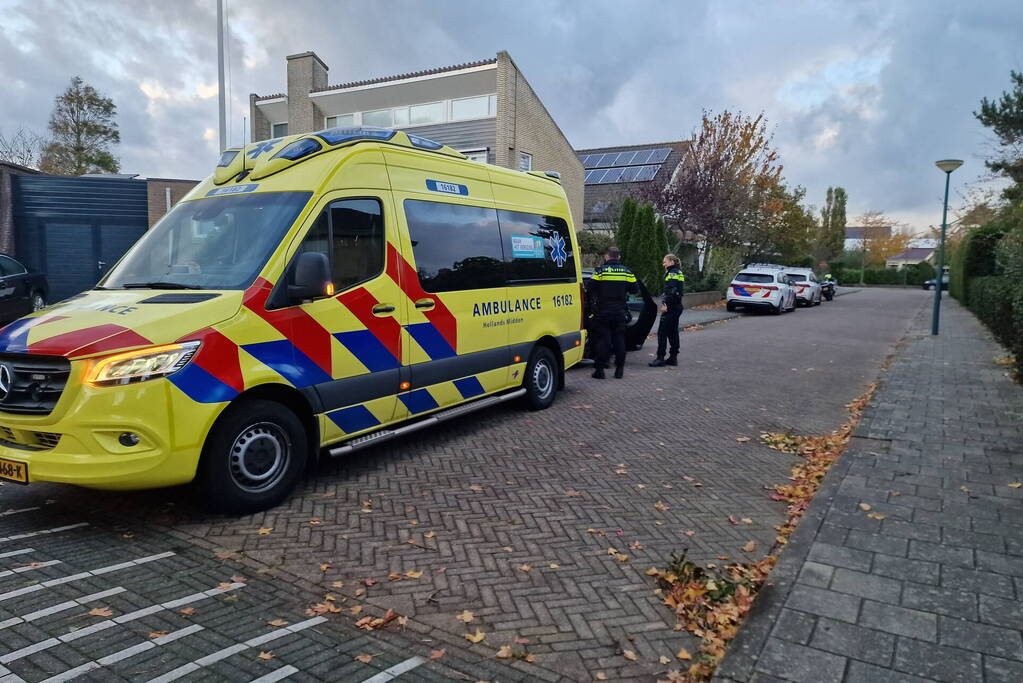 Traumateam ingezet voor noodsituatie in woning