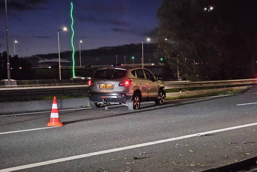 Flinke schade bij ongeval op snelweg