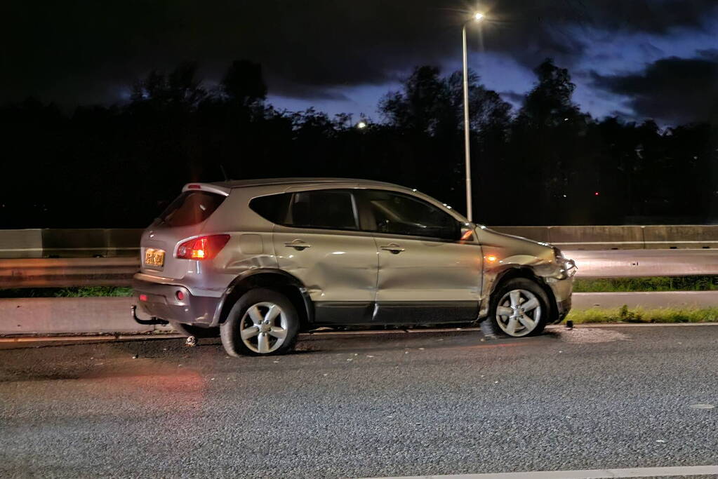 Flinke schade bij ongeval op snelweg