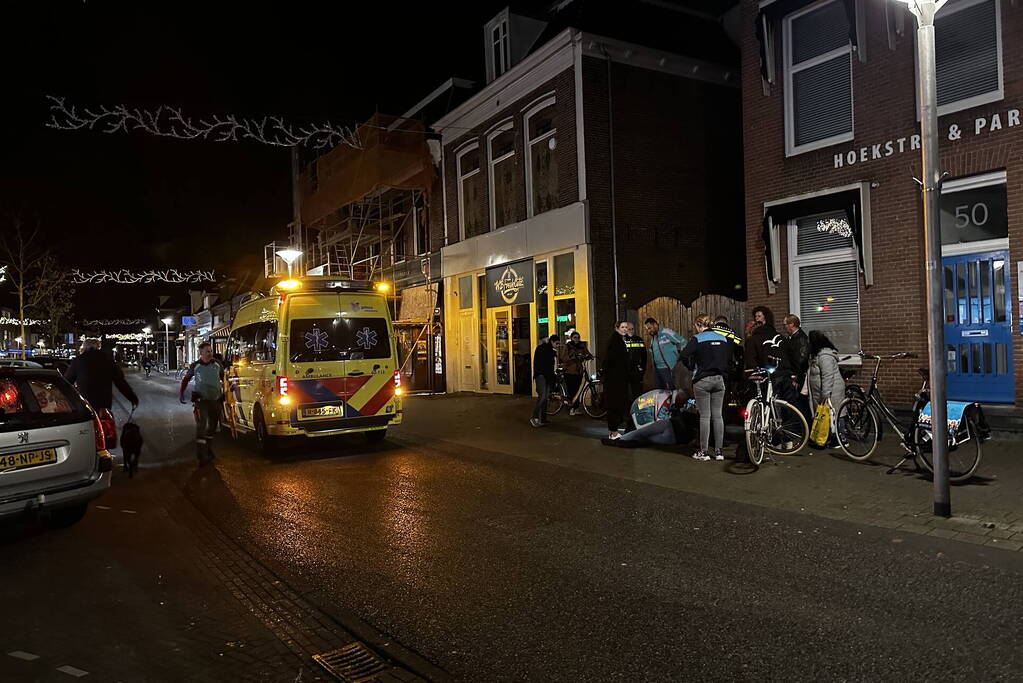 Fietser gewond na harde val