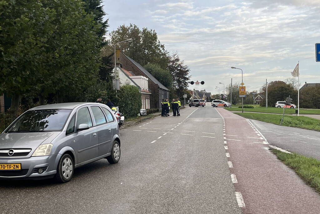 Fietser gewond bij harde botsing met automobilist