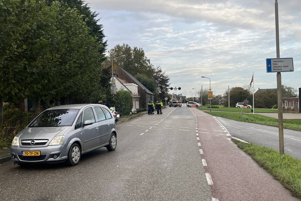 Fietser gewond bij harde botsing met automobilist