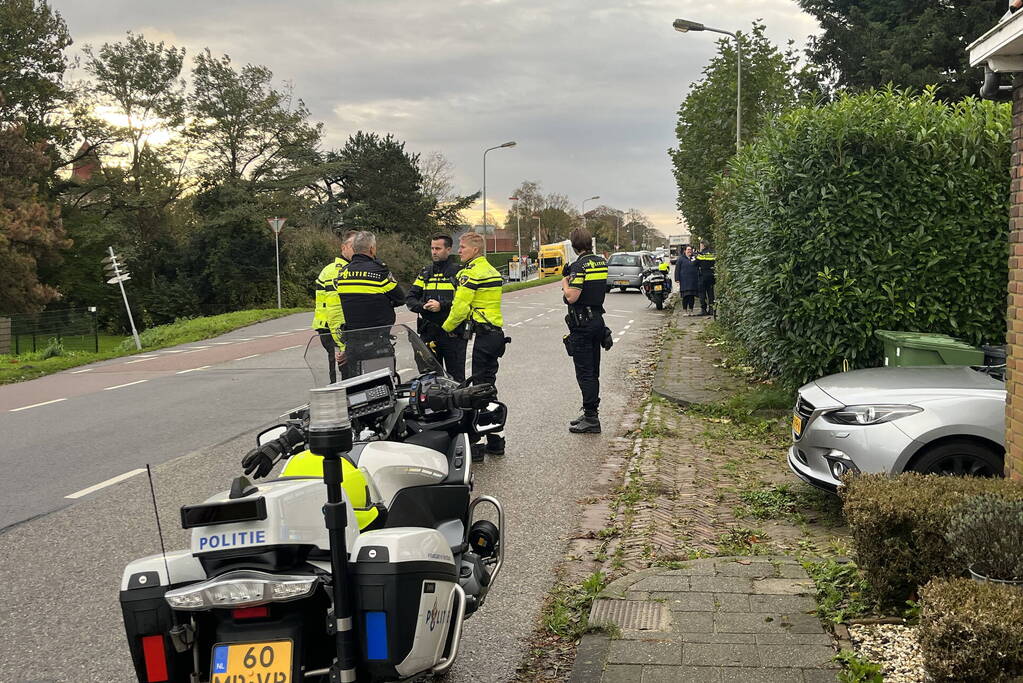 Fietser gewond bij harde botsing met automobilist