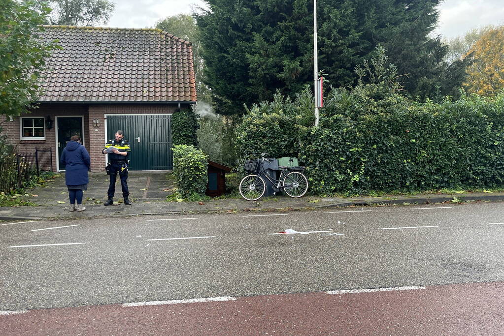 Fietser gewond bij harde botsing met automobilist