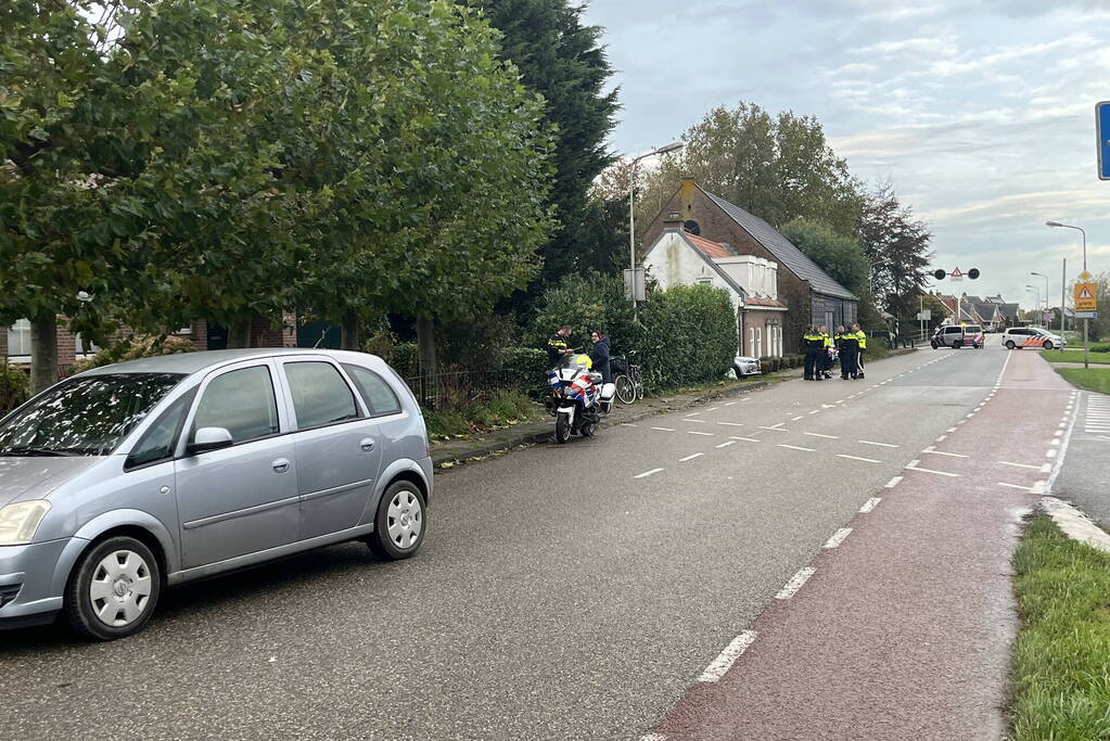 Fietser gewond bij harde botsing met automobilist