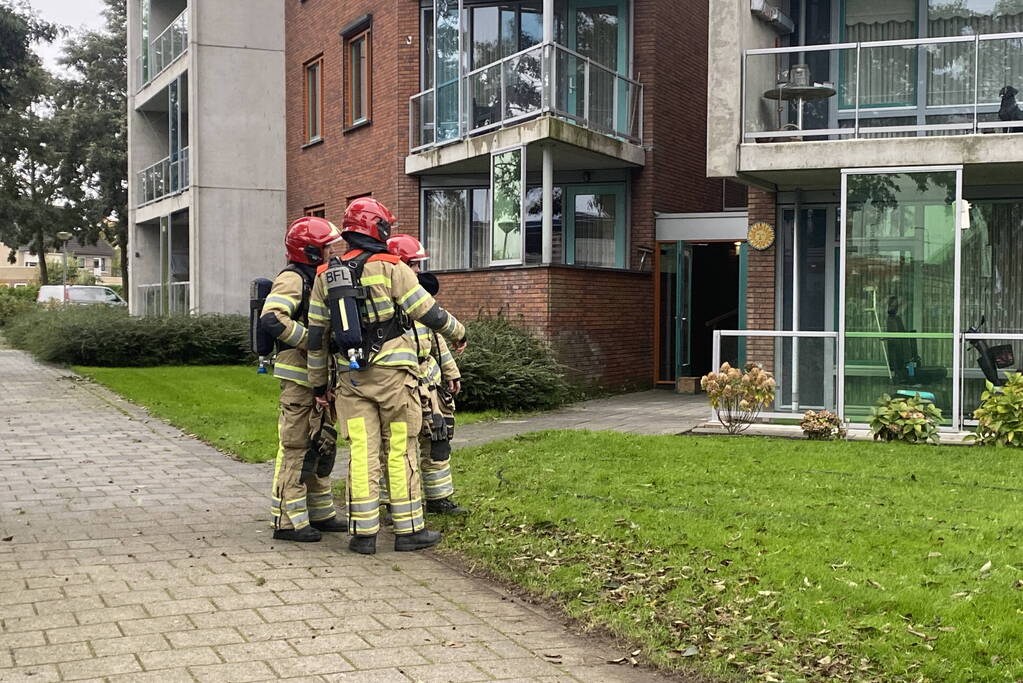 Brandweer heeft keukenbrand snel onder controle