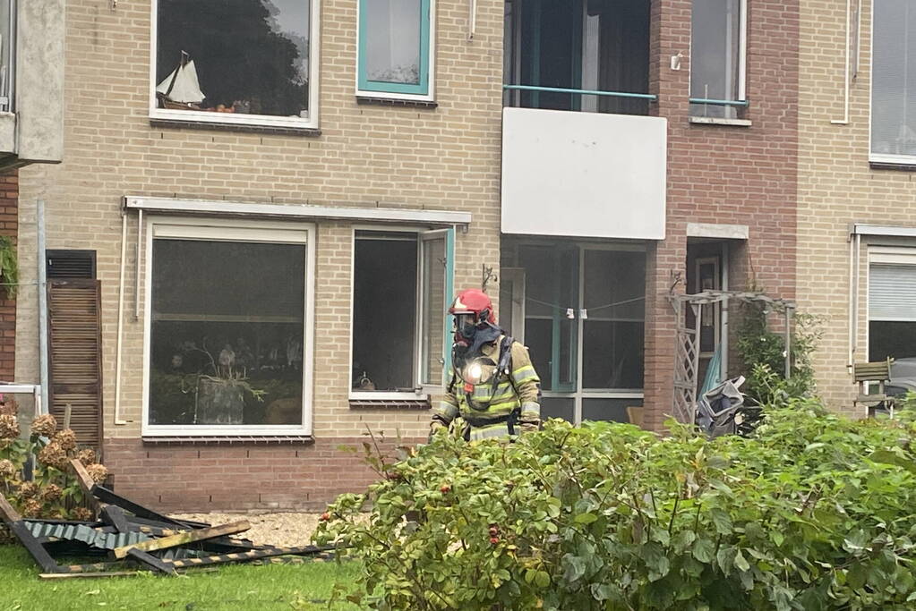 Brandweer heeft keukenbrand snel onder controle