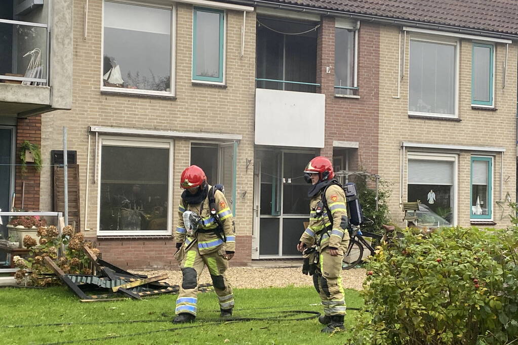 Brandweer heeft keukenbrand snel onder controle