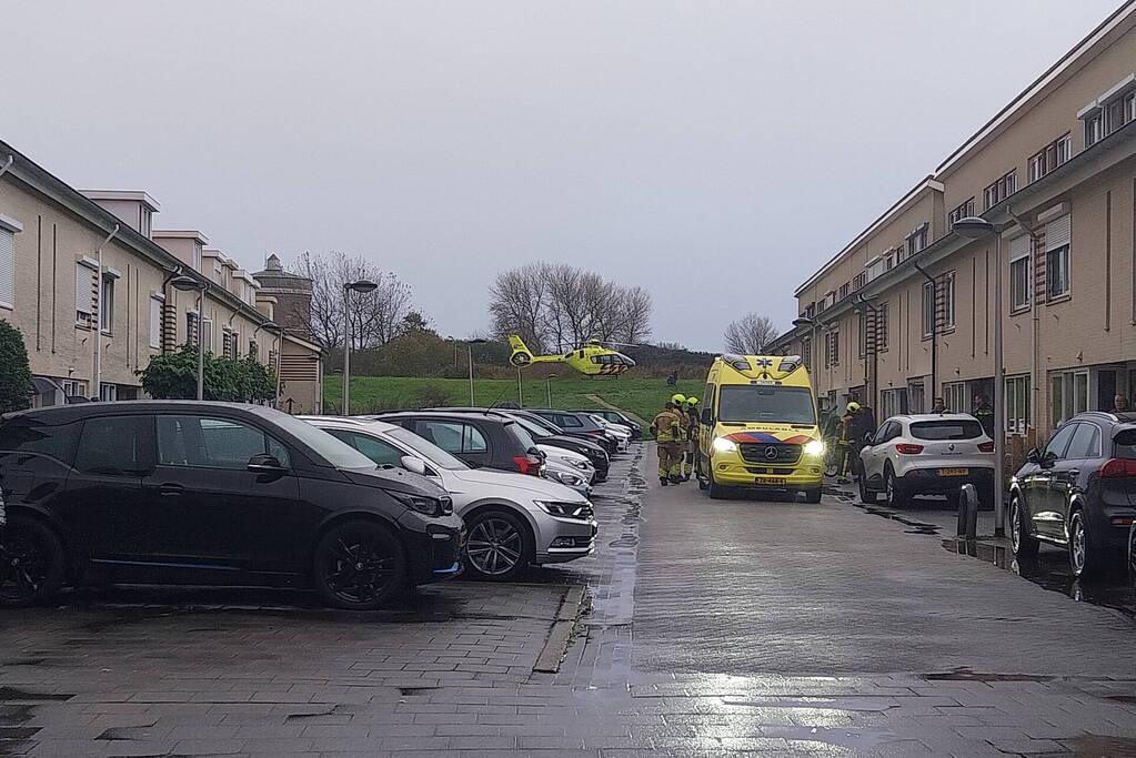 Trauma team ingezet voor medische noodsituatie in woning