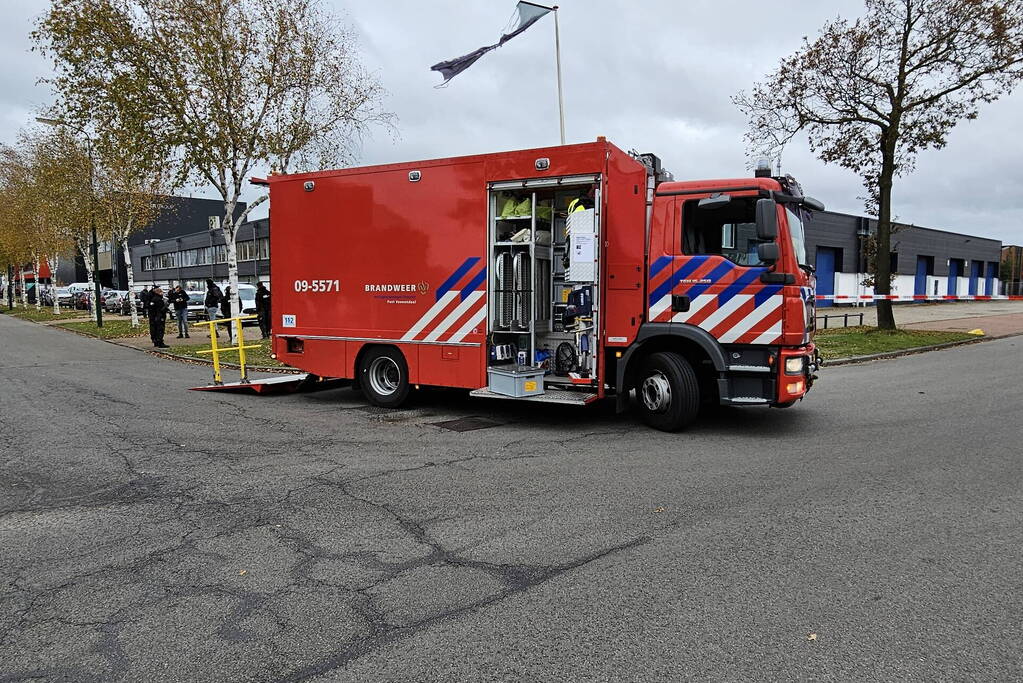 Hoofdleiding geraakt tijdens werkzaamheden