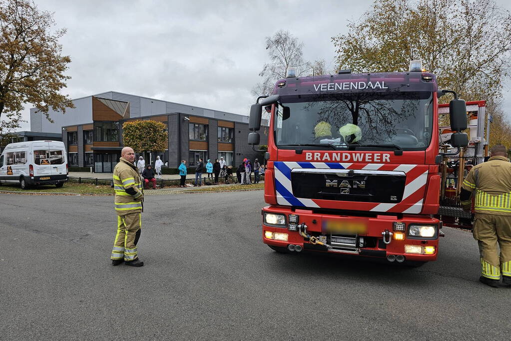 Hoofdleiding geraakt tijdens werkzaamheden