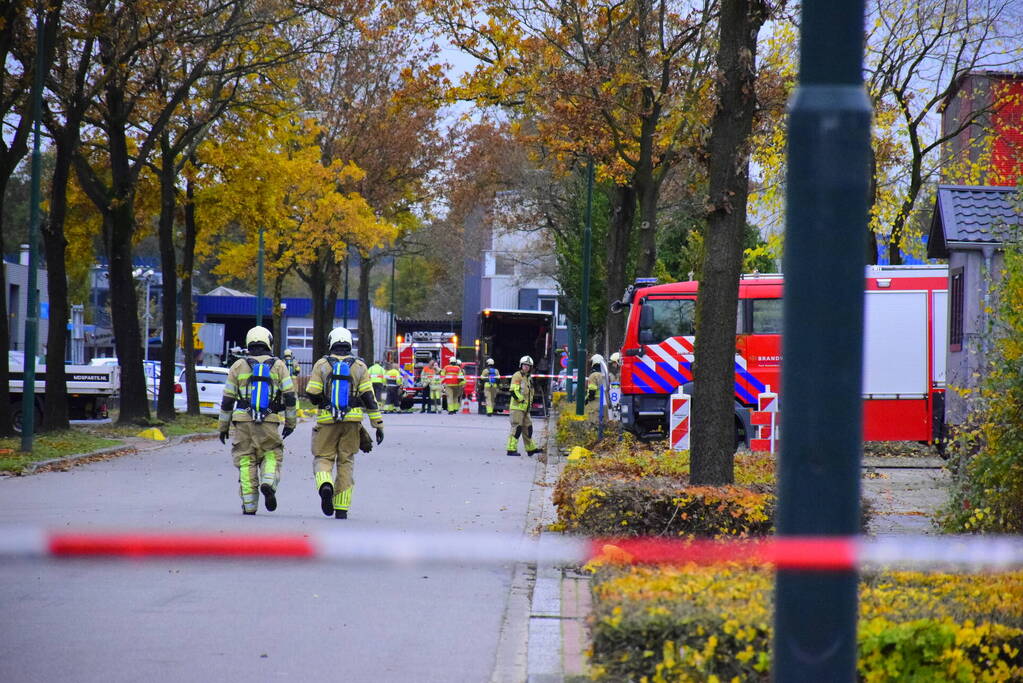 Hoofdleiding geraakt tijdens werkzaamheden