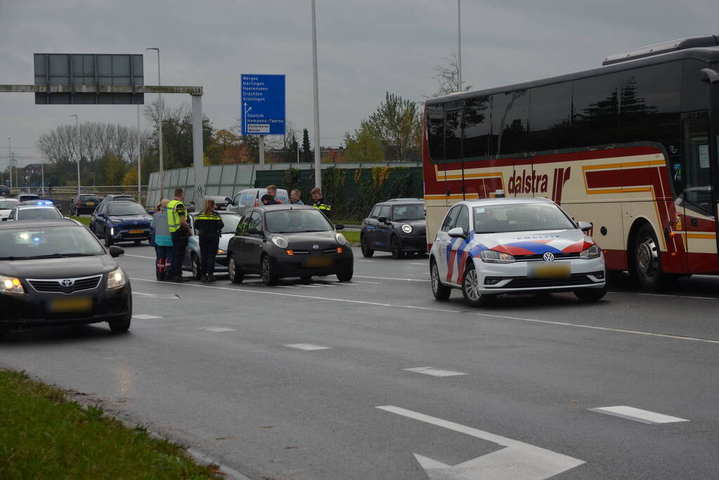 Schade bij kop-staartbotsing