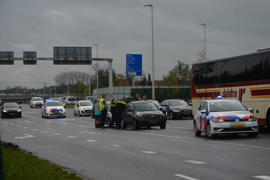 Schade bij kop-staartbotsing