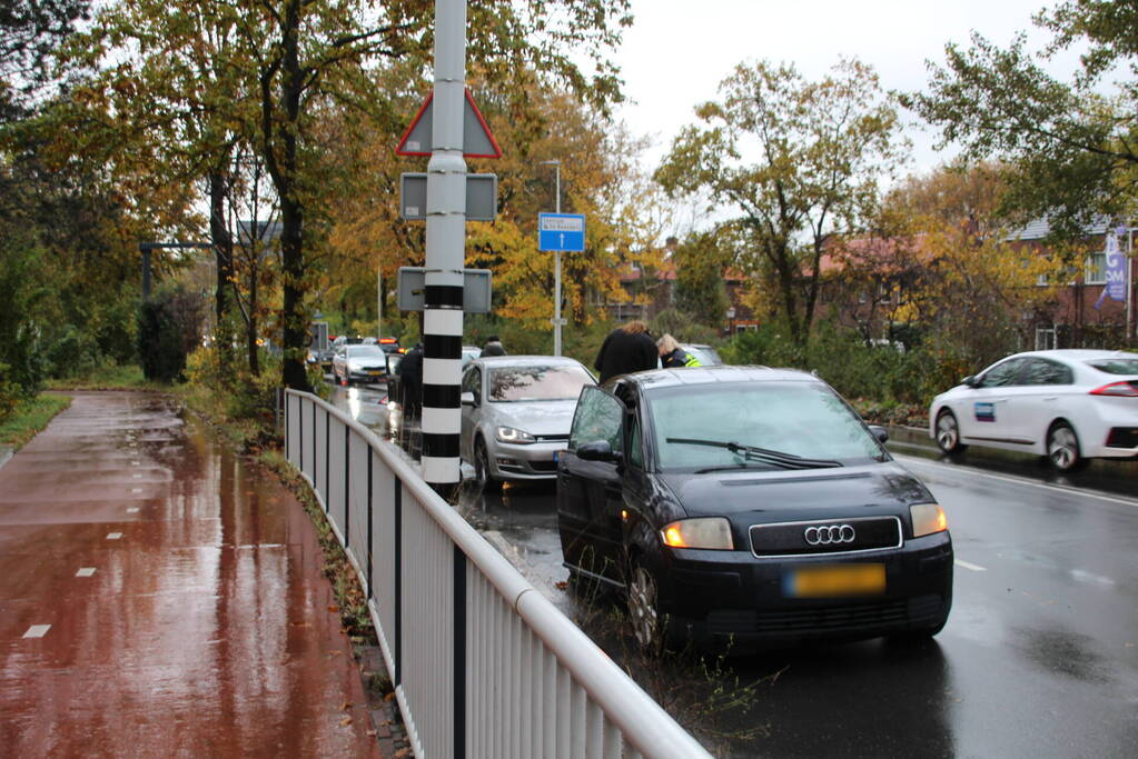 Vertraging na kop-staart botsing