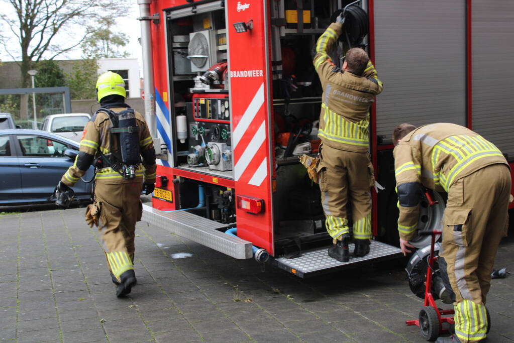 Brand in zorginstelling snel onder controle