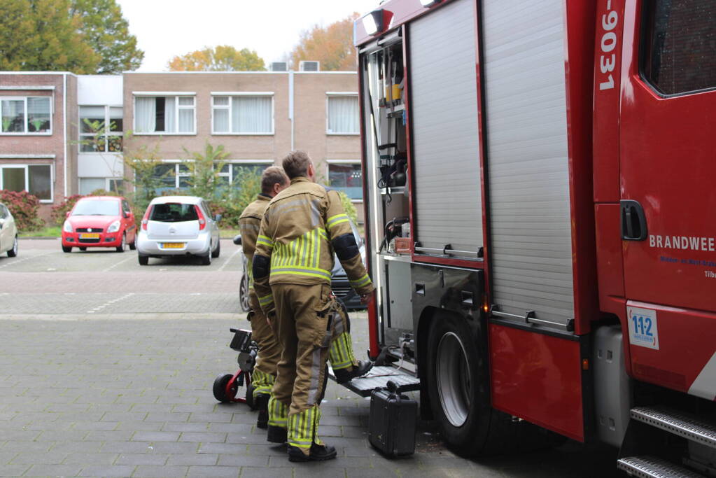 Brand in zorginstelling snel onder controle